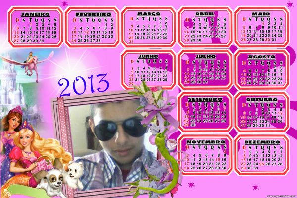 calendario Princesa